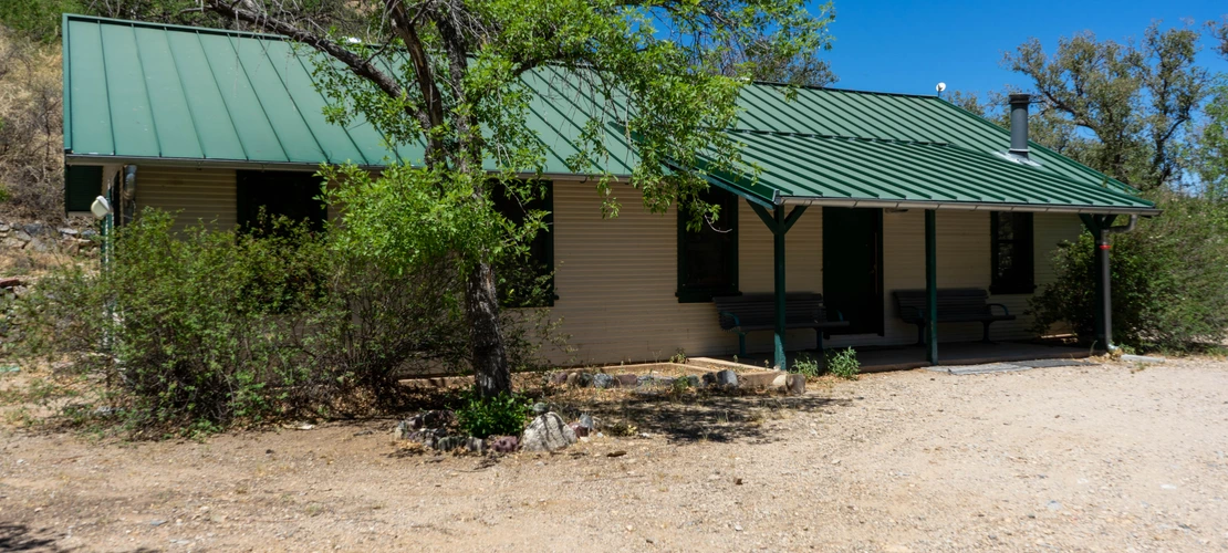 Exterior view of SRER bunkhouse