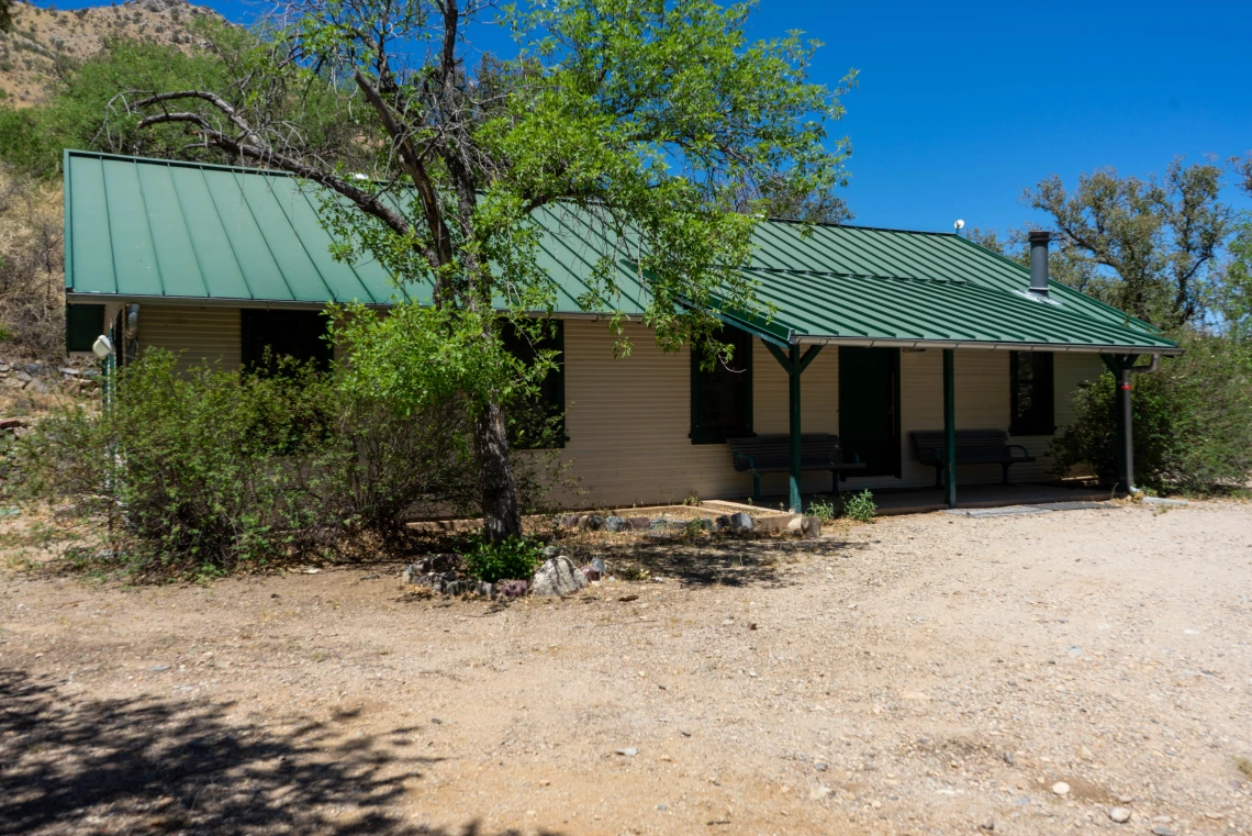 Exterior view of SRER bunkhouse