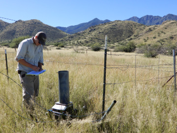 Precipitation measurements at the Santa Rita Experimental Range